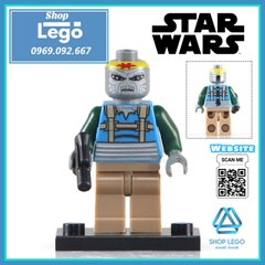 Xếp hình Star Wars Stormtrooper - Kylo - Tasu - Naare - Barriss - Owen - Mandalorian - Turk Lego Minifigures Pogo PG8053