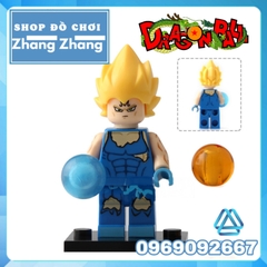 Xếp hình Dragon ball Gogeta - Vegeta - Xeno Goku - Vegeto Lego Minifigures XP021 025