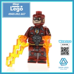 Xếp hình siêu anh hùng DC Comics Batman, Flash, Black Panther Comics Lego Minifigures POGO PG8088