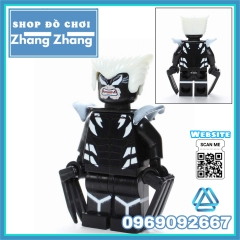 Xếp hình Venom Doctor Doom Ghost Rider Colossus Black Panther Wolverine Cyclops Captain Lego Minifigures POGO PG8187