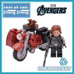 Xếp hình Siêu anh hùng Marvel Motorcycle Lego Minifigures Decool 7008 7013