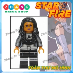 Xếp hình Blackfire Starfire siêu anh hùng Teen Titans Lego Minifigures WM446