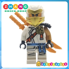 Đồ chơi xếp hình Ninjago Lloyd - Zay - Zane - Master Wu - Kai - Cole - Nya - Ginkle Minifigures No005680