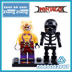 Đồ chơi Xếp hình Ninjago KAI - JAY - COLE - ZANE - Lloyd - WU - NYA - Morro Minifigures SY282
