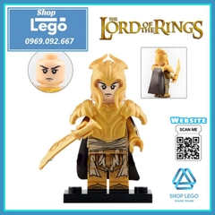 Xếp hình Mô hình tộc tiên Elven Soldiers trong The Lord of the Rings Lego Minifigures Xinh X0315
