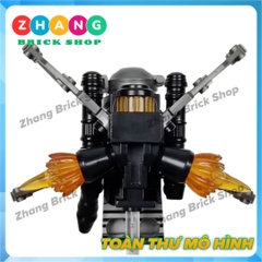 Mô hình nhân vật Skibidi Toilet Female Mutant KDL838 K2249 Zhang Brick Shop