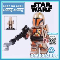 Xếp hình Star Wars The Mandalorian Mới nhất 2020 chiến tranh giữa các vì sao Lego Minifigures WM6092