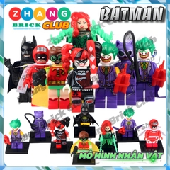 Mô hình nhân vật Batman Joker Calendar Man Poison Ivy Robin Harley Queen Catwoman POGO PG8032 Zhang Brick Shop