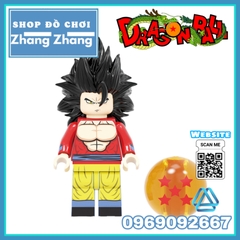 Xếp hình Broly Torankusu Gogeta Goku tuyển tập 7 viên ngọc rồng Dragon Ball Lego Minifigures Kopf KF6098
