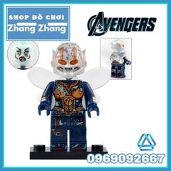 Đồ chơi xếp hình Marvel What-If Marvel Zombie gồm Captain America - Iron man - Wong - Hawkeye Minifigures Xinh X0325