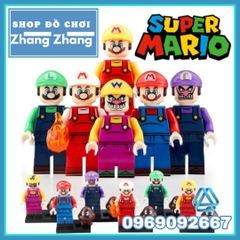 Xếp hình Super Mario nấm lùn mới nhất 2021 Lego Minifigures Kopf KDL805