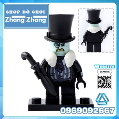 Xếp hình Batman Barbara và Poison Ivy Joker Catwoman - Aaron Cash - Penguin - Riddler Lego Minifigures Pogo PG8041