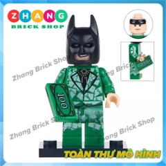 Xếp hình Batman Green Arrow Joker Apache Crazy Quilt Killer Moth Gotham Lego Minifigures POGO PG8110