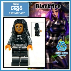 Xếp hình Blackfire Starfire siêu anh hùng Teen Titans Lego Minifigures WM446