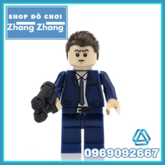 Xếp hình Red Hood - White Lantern - James Gordon - Hugo Strange - Nygma - Bullock - Penguin Lego Minifigures POGO PG8070