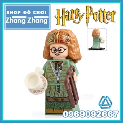 Xếp hình Harry Potter - Albus Dumbledore Moody - Luna Lovegood - Neville Longbottom Lego Minifigures WM6041