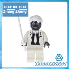 Xếp hình Titans Superboy Atom Smasher Metamorpho Negative Iron Man Vulture Stan Sandman Lego Minifigures Kopf KF6072