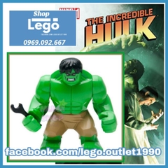 Xếp hình Hulk Avengers Endgame Siêu anh hùng Marvel Lego Minifigures Decool 0144