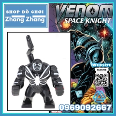 Xếp hình Space Knight Venom trong Spider-Man Người nhện Lego Minifigures POGO PG1816 PG8139