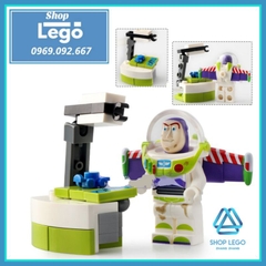 Xếp hình Câu chuyện đồ chơi Toys Story 4 Woody - Buzz - Jessie - Green Alien - Sarge - Zurg Lego Minifigures SY6699