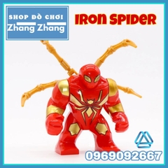 Đồ chơi xếp hình Iron Spider man người nhện siêu đẳng Mô hình Minifigures Lele GD197