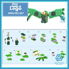 Xếp hình Lego Venom đại chiến Octopus Lego Minifigures Xinh x0231