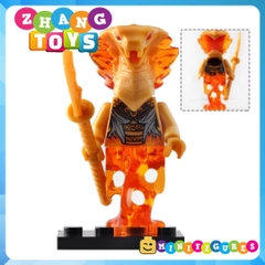 Đồ chơi xếp hình Ninjago đại chiến tộc Rắn Lego Minifigures PRCK GA115 - 122