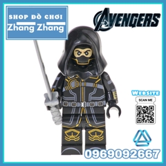 Xếp hình Avengers Endgame - Infinity War siêu anh hùng Marvel Lego Minifigures Kopf KF6091