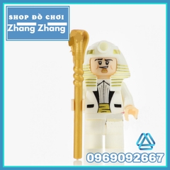 Xếp hình Batman - Alfred - Robin - Catwoman - Gordon - King Tut - Harley Quinn - Joker Lego Minifigures POGO PG8074