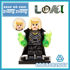 Đồ chơi xếp hình Lady Loki Tva gồm Mobius - Renslayer - Sylvie - He Who Remains Minifigures Xinh X0318