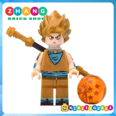 Đồ chơi xếp hình Dragon Balls 7 viên ngọc rồng Son goku Minifigures WM6029