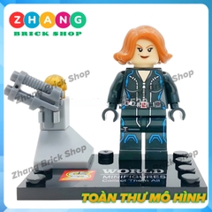 Xếp hình Avengers: Age of Ultron Henchman Ultron Sentry Baron Struker Quick Silver Black Widow Lego Minifigures SY276