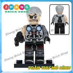 Xếp hình Dr. Nemesis   - Colossus   - Sabretooth   - Bishop  - Executioner Siêu anh hùng Lego Minifigures POGO PG8083