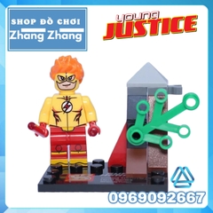 Xếp hình Nightwing Aqualad Artemis Miss Martian Superboy Kid Flash Red Robin Young Justice Lego Minifigures SY250