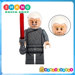Xếp hình Star Wars Han Solo Palpatine Chirrut Imwe Obi-Wan Kenobi Darth Malgus Krennic Leia Lego Minifigures Pogo PG8024