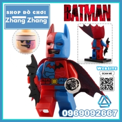Xếp hình Batman & Huntress siêu anh hùng DC Lego Minifigures WM6027