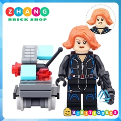 Đồ chơi Xếp hình Avengers Captain America Hulk Nick Fury Hawkeye Ironman Thor Black Widow Maria Hill Minifigures SY619