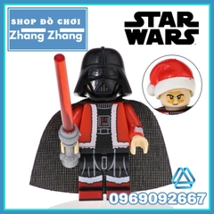 Xếp hình Star Wars Stormtrooper Darth Vader - Rebel Trooper Han Solo Leia Lego Minifigures Luke Skywalker POGO PG8200