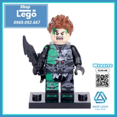 Xếp hình Agent X, Green Goblin, Spider-Armor, Miles Morales siêu anh hùng Lego Minifigures POGO PG8096