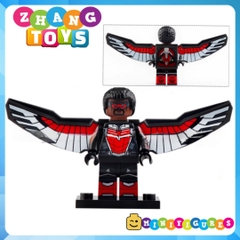 Xếp hình Winter Soldier - Agent 13 - Baron Zemo - US Agent - Batroc - Falcon Battlestar Lego Minifigures Xinh X0313