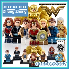 Xếp hình Nữ thần chiến Wonder Woman 1984 Cheetah Diana Steve Trevor Barbara Minerva Maxwell Lord Lego Minifigures WM6100
