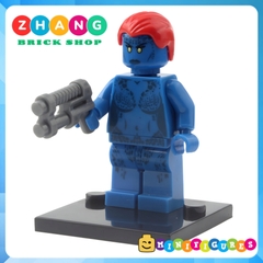 Xếp hình Dị nhân X-Men Mystique - Ironman - Captain Marvel - Winter Soldier - Wolverine Lego Minifigures Xinh X0109