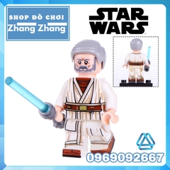Xếp hình Star Wars C-3PO  - Ben Skywalker - Tarfful - Han Solo - Paz Vizla - Palpatine - Obi-wan Lego Minifigures WM6091