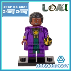 Đồ chơi xếp hình Lady Loki Tva gồm Mobius - Renslayer - Sylvie - He Who Remains Minifigures Xinh X0318