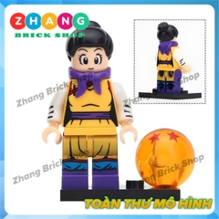 Xếp hình Dragon Ball Chi-Chi - Grand Priest Gotenks Xeno Goku Tien Shinhan Bardock Vegeta Lego Minifigures Koruit KT1011