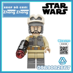 Đồ chơi xếp hình Star Wars Storm Trooper - Rebel Trooper First Order Flametrooper Minifigures POGO PG8290