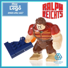 Xếp hình Người khổng lồ đập phá trong hoạt hình Wreck It Ralph tặng kèm hình diều Lego Minifigures Kopf KF700