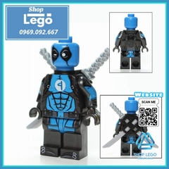 Xếp hình Colossus Wolverine Deadpool Spider-Man Cable Murder Machine Harley Quinn Lego Minifigures POGO PG8180