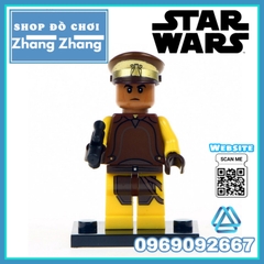 Xếp hình Star Wars Mace Windu Luminara Darth Malgus  Naboo Guard Jango Fett Trooper Lego Minifigures Pogo PG8095