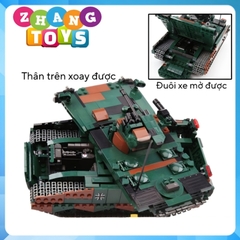 Đồ chơi xếp hình Xe thiết giáp Schutzenpanzer Marder gồm 1045 mảnh ghép Minifigures Xingbao XB06051